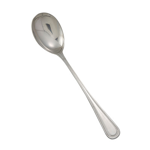 Winco 0030-23 Serving Spoon, Solid (1/DZ) 