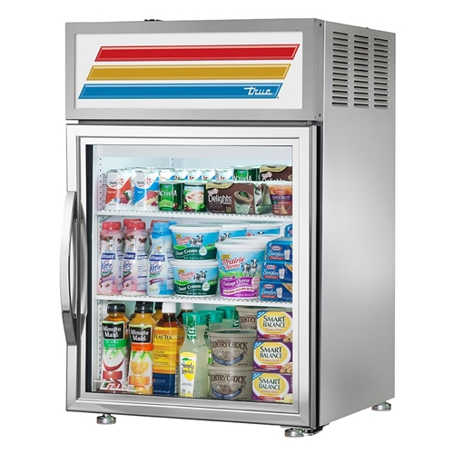 True GDM-05-S-HC~TSL01 Refrigerator Merchandiser countertop 24"W