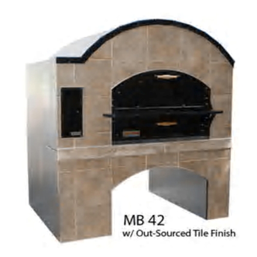 Marsal and Sons MB-42 Marsal 65"L Pizza Oven, Deck Type, gas, (1) 36" x 42" brick lined baking chamber