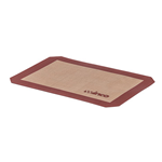 winco SBS-11 red baking mat 1/4 size