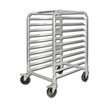 Winco ALRK-10BK Sheet Pan Rack,10 tier With 2 Brakes