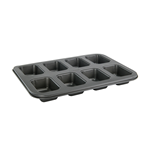 winco HLF-8MN mini loaf pan 8 cups 14" X 10-5/8" X 1-3/8" H