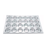 winco AMF-24 muffin pan 24 cups 20-1/2" X 14"