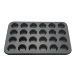 winco AMF-24MNS mini non-stick muffin pan 24 cups 13-3/4" X 10-1/2"