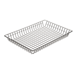 winco DB-1218 wire doughnut display basket 12" L X 18" W X 2" H