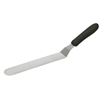 winco TKPO-9 black baker's spatula 8-1/2" X 1-1/2"
