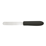 winco TKPS-4 black baker's spatula 4" X 3/4"