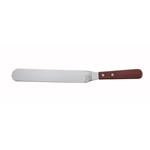 winco TOS-9 wood handle baker's spatula 8-1/2" X 1-1/2"