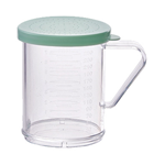 winco PDG-10G plastic dredge set 10 Oz w/green lid