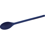 Winco NS-15B high heat nylon spoon 15" blue