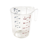 Winco PMCP-25 deluxe polycarbonate measuring cups 1 cup