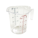 Winco PMCP-100 deluxe polycarbonate measuring cups 1 QT