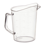 Winco PMU-100 polycarbonate measuring cups 1 QT