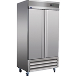 Entree CF2-35-HC Reach-In Upright Freezer, two-section, 35 cu. ft., 115v