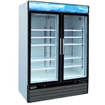 Entree EGD-2DR-47-HC Refrigerator Merchandiser, two-section, 47 cu. ft. 115V