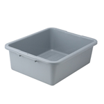 Winco PLW-7G Grey Dish Box, 20-3/4" x 16-3/4" x 7", one compartment