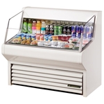 True THAC-48-HC-LD Horizontal Air Curtain Merchandiser