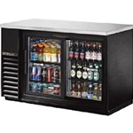 Sliding Glass Doors Back Bar Refrigerator