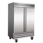 Entree EFB2X Reach-In Upright Freezer, 54"W, (2) section 115v