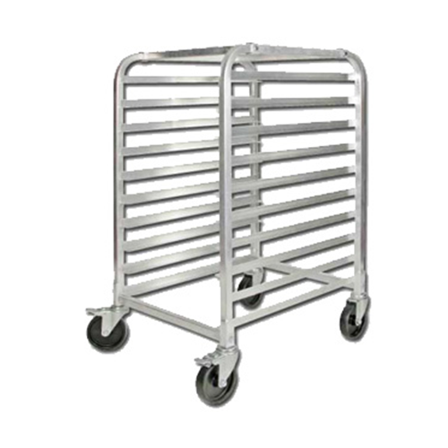 Winco ALRK-10BK Sheet Pan Rack,10 tier With 2 Brakes