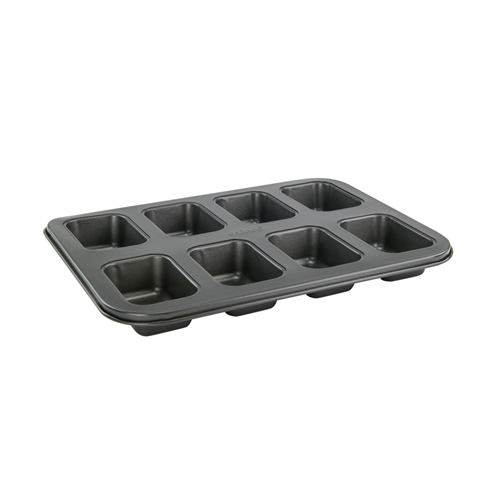 winco HLF-8MN mini loaf pan 8 cups 14" X 10-5/8" X 1-3/8" H