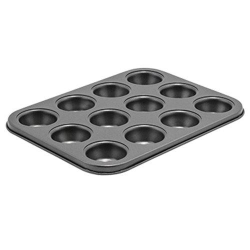 winco CMF-12M mini non-stick muffin pan 12 cups 10" X 7-3/4"