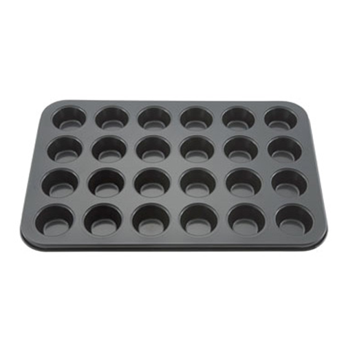 winco AMF-24MNS mini non-stick muffin pan 24 cups 13-3/4" X 10-1/2"