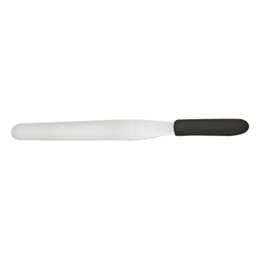 winco TKPS-9 black baker's spatula 10" X 1-3/8"