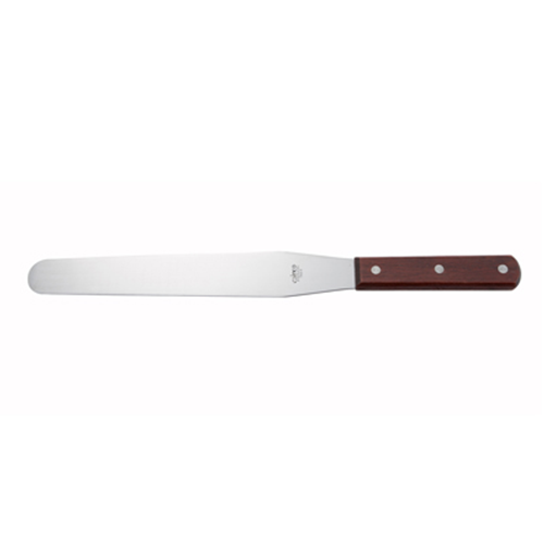 winco TNS-9 wood handle baker's spatula 10" X 1-3/8"