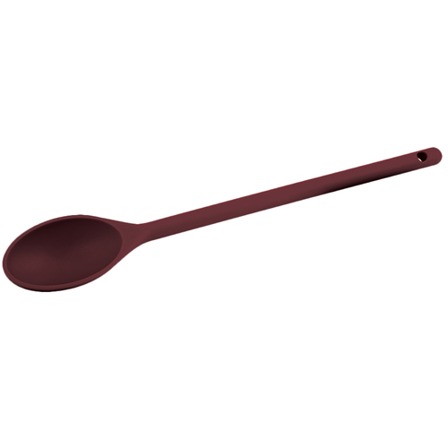 Winco NS-12R high heat nylon spoon 12" red