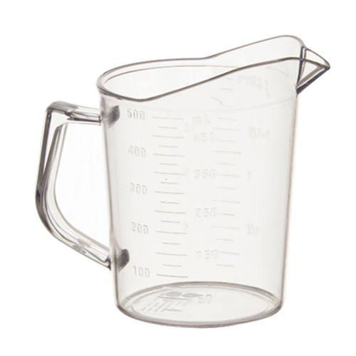 Winco PMU-50 polycarbonate measuring cups 1 pint