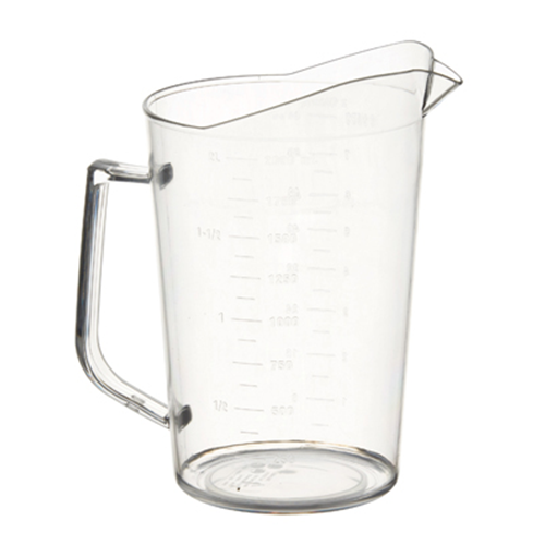 Winco PMU-200 polycarbonate measuring cups 2 QT