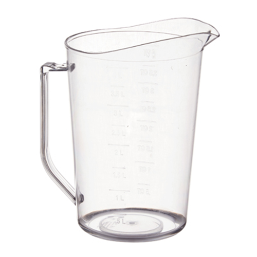 Winco PMU-400 polycarbonate measuring cups 4 QT