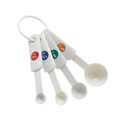 Winco MSPP-4 plastic measuring spoon set 4 Pc-set