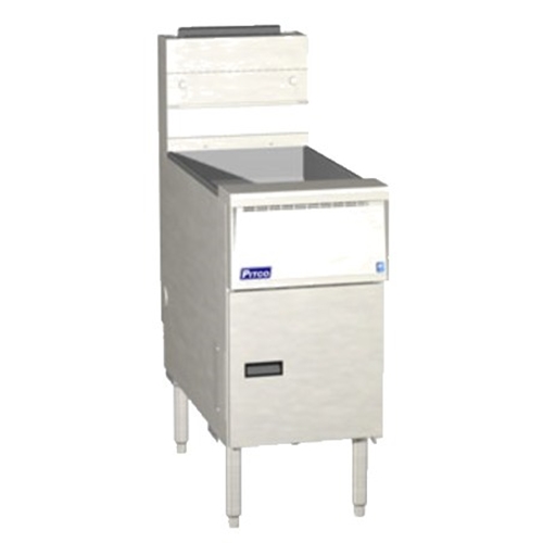 Pitco SG14-S Fryer, Solstice™ Fryer, gas, floor model, full frypot, 40-50 lb. oil capacity, 110,000 BTU