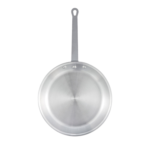 Winco AFP-12S Majestic Satin Aluminum Fry Pan, 12"