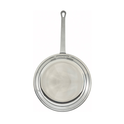 Winco AFP-8 Majestic Mirror Aluminum Fry Pan, 8"