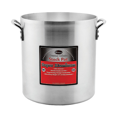 Winco AXHH-24 Super Aluminum Stock Pot, 24 Quart