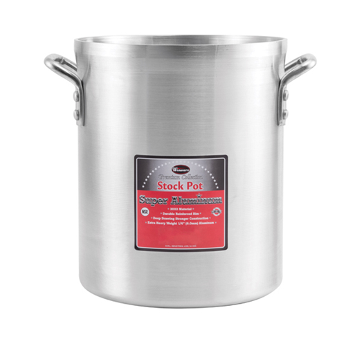 Winco AXHH-40 Super Aluminum Stock Pot, 40 Quart