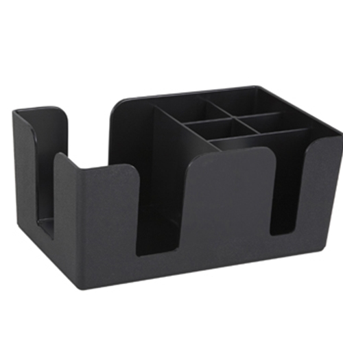 Bar Caddy, 6 compartment, plastic