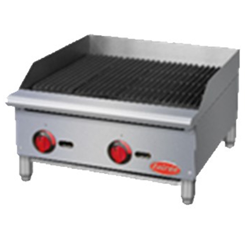 Entree BR36 Charbroiler, gas, countertop 36"W, heavy-duty stainless steel radiants 