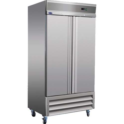 Entree CF2-35-HC Reach-In Upright Freezer, two-section, 35 cu. ft., 115v