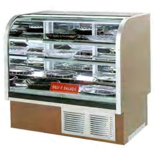 Marc DCR-59 59"L Deli Case, Curved Glass