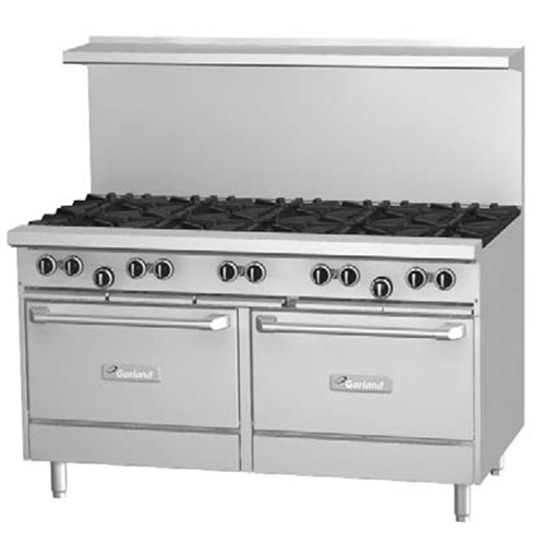 Garland G60-10RR Starfire 10 Burner Range With 2 Standard Ovens