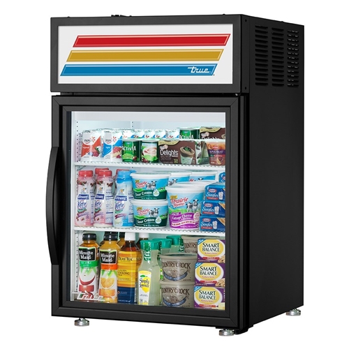 True GDM-05-HC~TSL01 Refrigerator Merchandiser Countertop 24"W