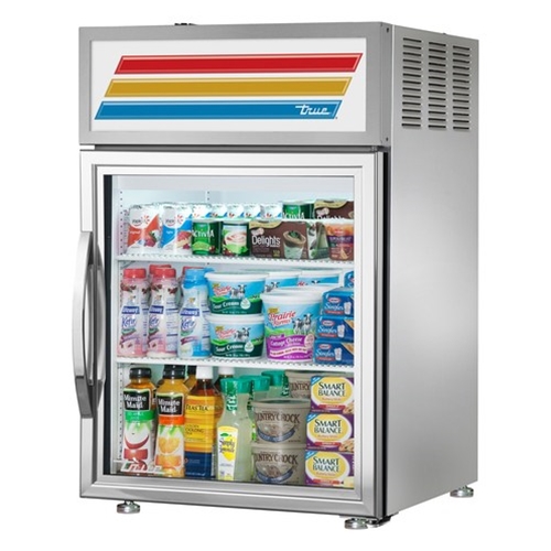 True GDM-05-S-HC~FGD01 Refrigerator Merchandiser countertop 24"W