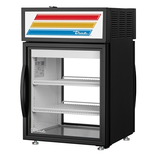 True GDM-05PT-HC~TSL01 Refrigerator Merchandiser coutertop 24"W Pass-thru