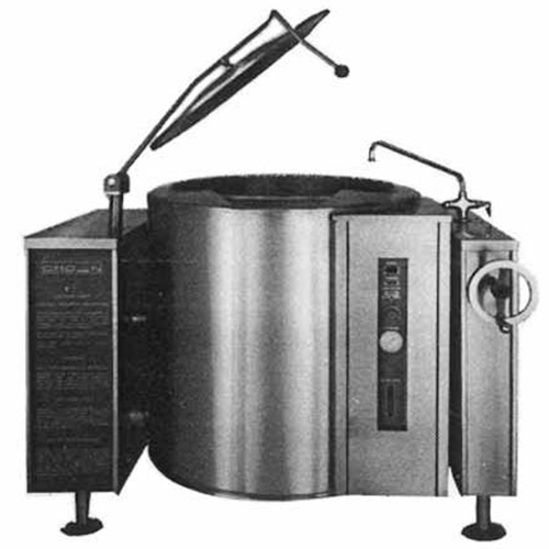 Entree Solaris GLT-20-K 20 GAL TILTING GAS KETTLE 2/3 STEAM JACKETED 316 LINER