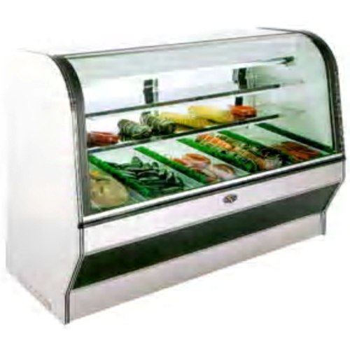 Marc HS-4R 50"L Remote Meat/Deli Case, Double Duty