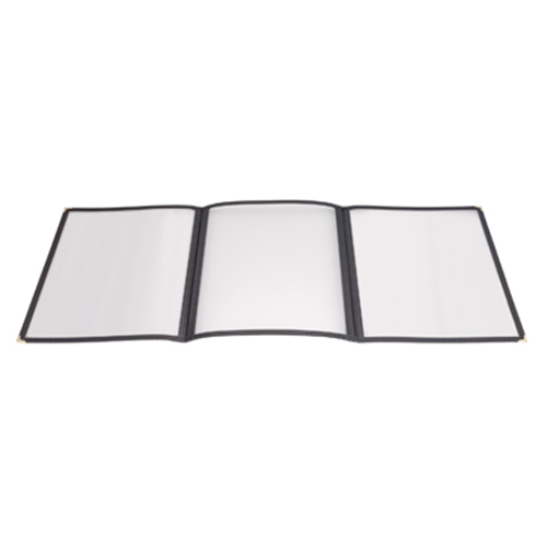 Winco PMCT-9 Triple-Fold Menu Cover